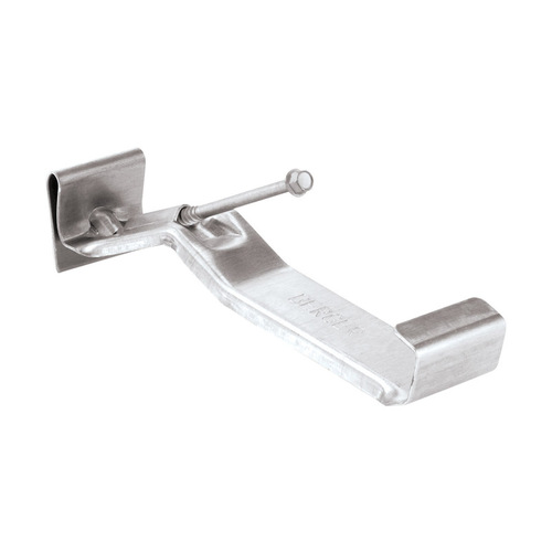 Hidden Gutter Hanger 1.75" H X 5" W X 5.18" L Metallic Aluminum K Metallic