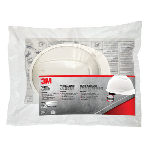 3M CHHWH112DC Safety Hard Hat White White