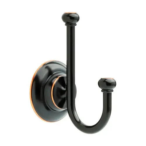 Robe Hook Porter 7" H X 5.2" W X 3.1" L Oil-Rubbed Bronze Oil-Rubbed Bronze