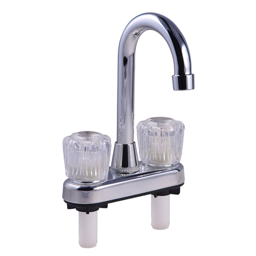 Bar Faucet Two Handle Chrome Chrome