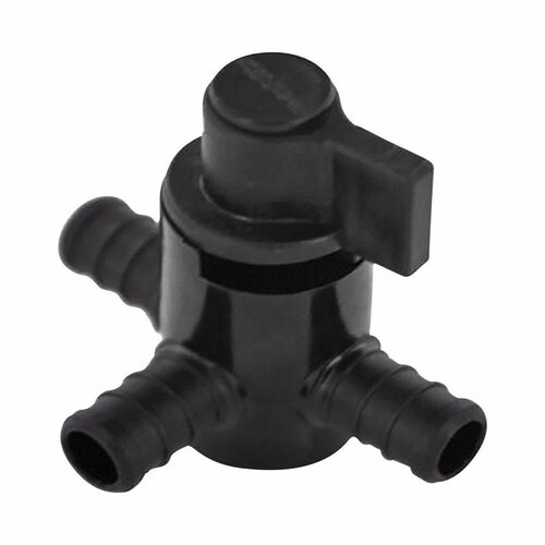 Center Drain Valve Ecopoly 1/2" Crimp T X 1/2" D Crimp