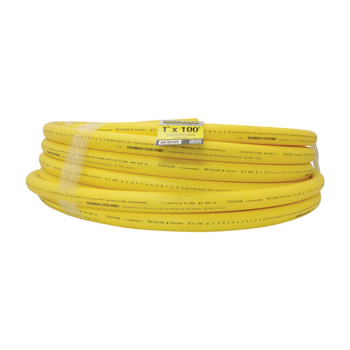 Gas Tubing 1" X 100 ft. L Polyethylene Yellow