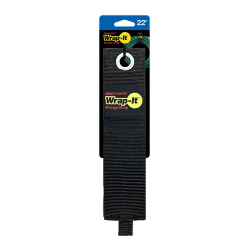 Storage Straps Heavy-Duty 3" W X 22" L Black 50 lb Black