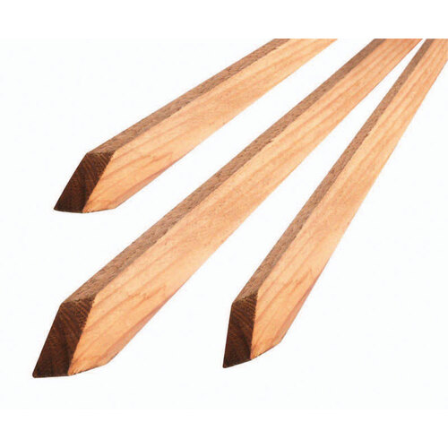 Garden Stakes 4 ft. H X 1" W X 1" D Brown Wood Brown