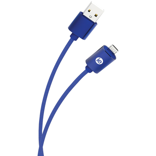 Charge and Sync Cable Micro to USB 6 ft. Blue Blue