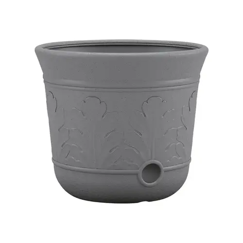 Suncast HPL100 Hose Pot 300 ft. Gray Free Standing Gray