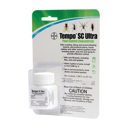 Tempo 80694254 SC Ultra Pest Control Concentrate Liquid 1.08 oz