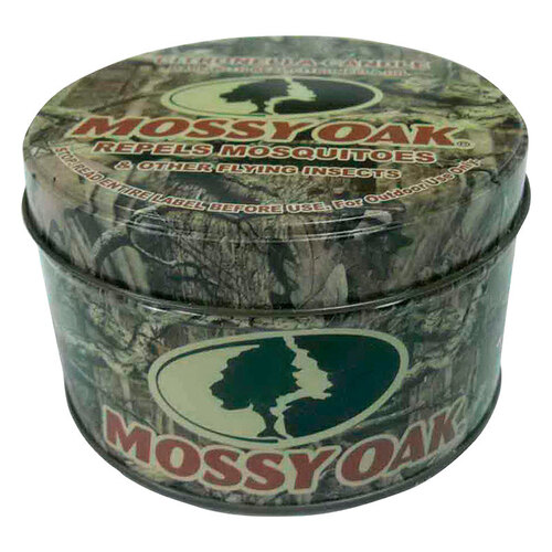 Mossy Oak 21168-XCP9 Candle with Holder Wax For Mosquitoes/Other Flying Insects 8 oz - pack of 9