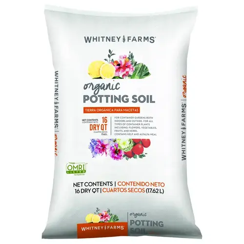 Whitney Farms 10101-71605 Potting Soil Organic All Purpose 16 qt
