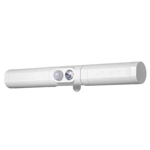 Mr. Beams MB970-WHT-01-07 Security Light Motion-Sensing Battery Powered LED White White