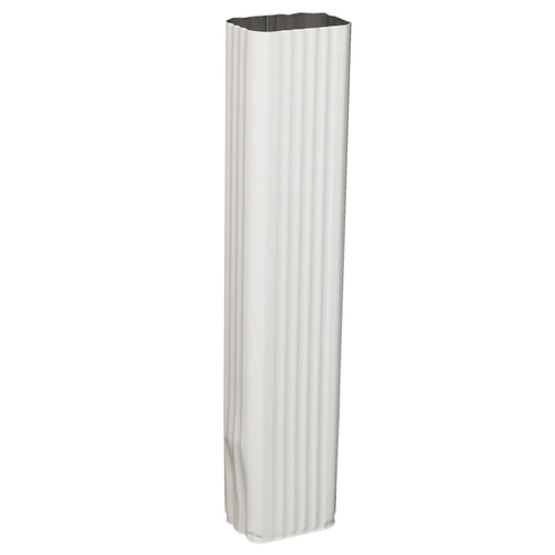 Amerimax 47075 Downspout Extension 3" H X 4.25" W X 15" L White