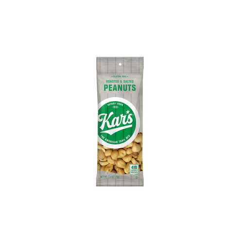 Kars 8237-XCP12 Peanuts Salted 2.5 oz Bagged - pack of 12