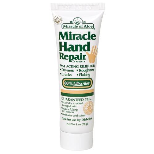 Miracle of Aloe 05051 Hand Repair Cream Herbal Scent 1 oz