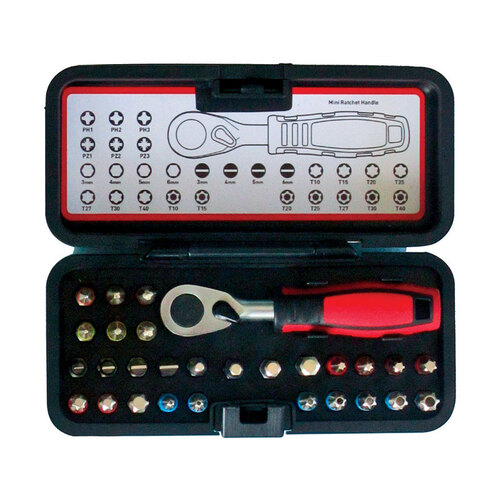 Screwdriver Set  Black/Red