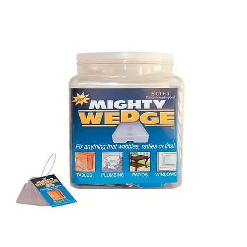 Mighty Wedge MWS-C363 Soft Wedges Household Clear