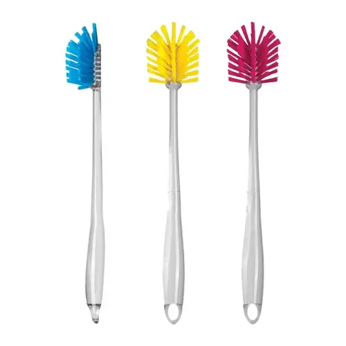 Bottle Brush 1.5" W Plastic Handle Assorted