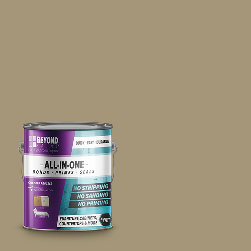 All-In-One Paint Matte Linen Water-Based Exterior and Interior 32 g/L 1 gal Linen