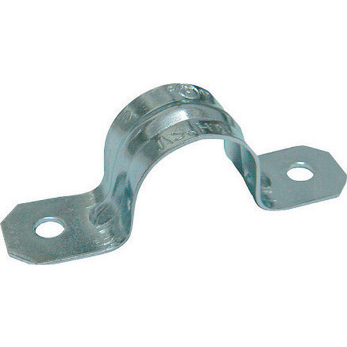 2 Hole Strap ProConnex 3/4" D Zinc-Plated Steel - pack of 50