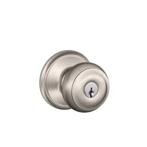 Entry Lockset Georgian Satin Nickel 1-3/4" Satin Nickel