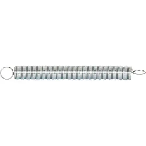 Spring 6-1/2" L X 5/8" D Extension Nickel-Plated Pair