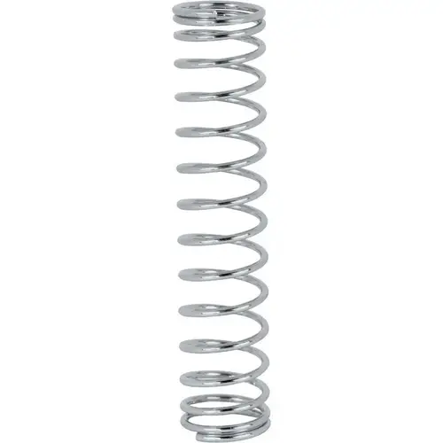Spring 4" L X 7/8" D Compression Nickel-Plated Pair