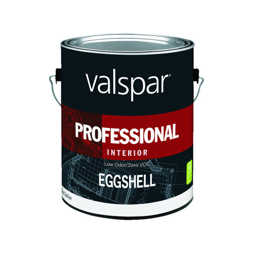 Professional 045.00.007 Interior Paint, Eggshell, White, 1 gal - pack of 4