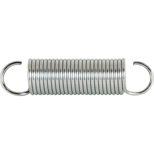 Spring 1-7/8" L X 7/16" D Extension Nickel-Plated Pair