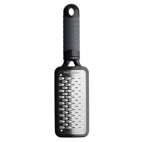 Microplane 44009 Ribbon Cheese Grater Black/Silver Plastic/Stainless Steel Polished