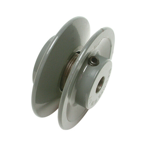 Variable Motor Pulley 3-1/4" W Gray Cast Iron Gray