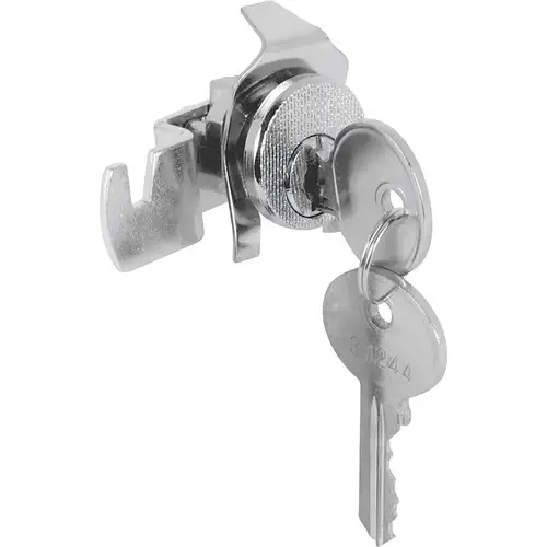 Mailbox Lock Chrome Steel Counter Clockwise Chrome