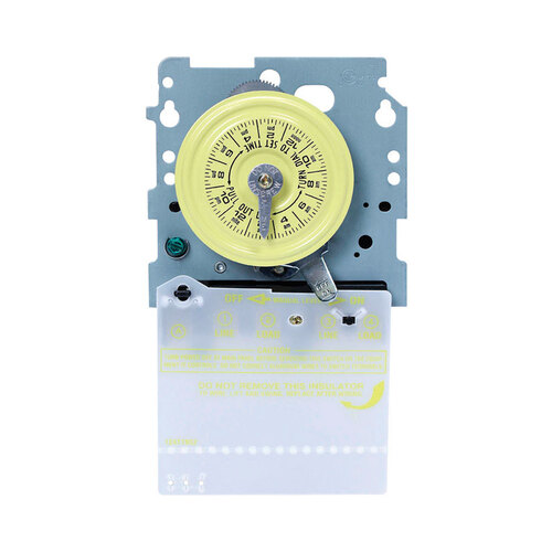 Timer Mechanism Indoor and Outdoor 277 V Gray Gray