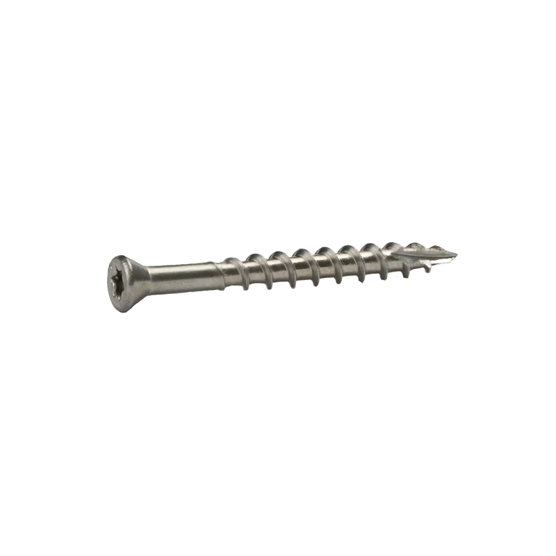 Grip-Rite MAXS158TH3051 Deck Screws PrimeGuard Max No. 7 wire X 1-5/8" L Star Trim Head 1 lb Gray