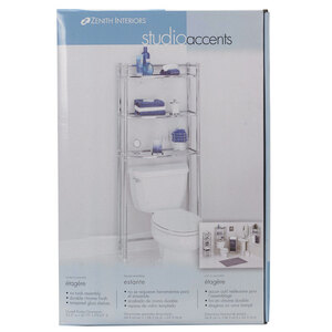 Zenith Small Gray Shower Caddy