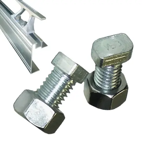 Multinautic 22080-XCP6 T-Head Bolt and Nut, Stainless Steel  - 2 per pack x6 packs