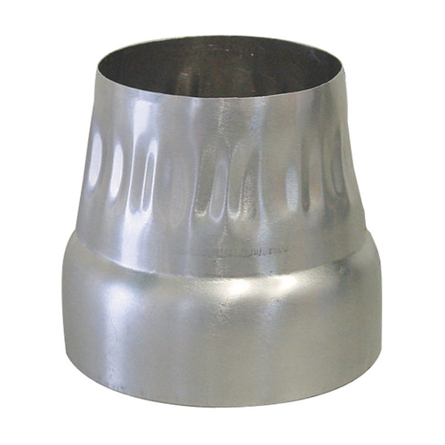 Deflect-o DIRB43 Increaser/Reducer 4" D Silver Aluminum Silver