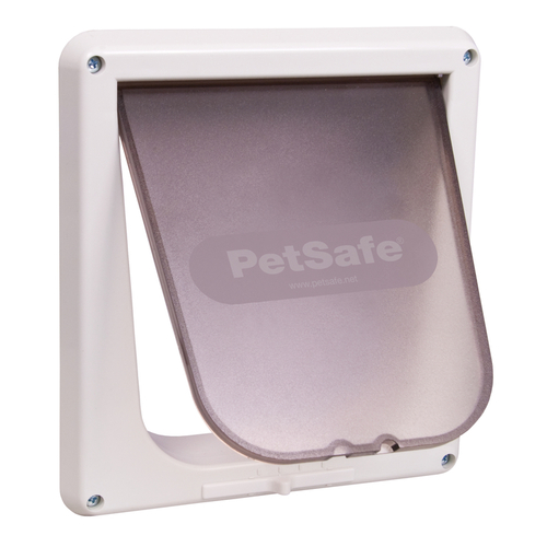 PetSafe P14W11 4Way Locking Pet Door 8" H X 71/2" W Plastic White