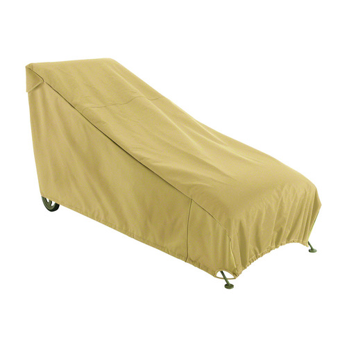 Classic Accessories 58952 Chaise Lounge Cover Terrazzo 29" H X 28" W X 65" L Brown Polyester Brown