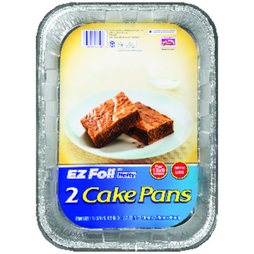 Hefty Z99940 Cake Pan EZ Foil 9" W X 13" L
