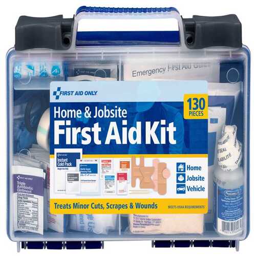 First Aid Only 91299 25 Person First Aid Kit Home & Jobsite Multicolored Multicolored