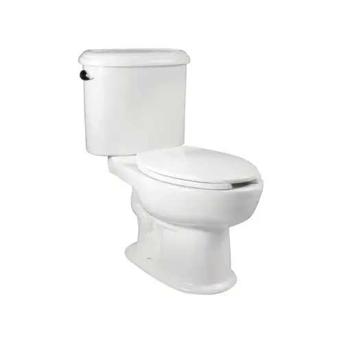Complete Toilet Polanco 1.3 gal White Elongated White