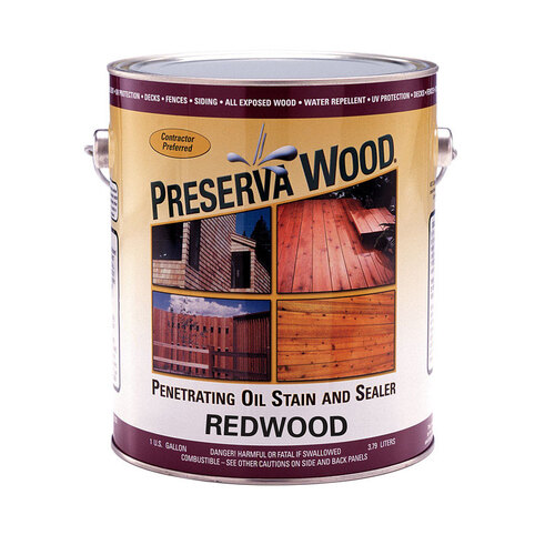 Preserva Wood 40102 Wood Stain and Sealer Transparent Matte
