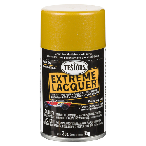 Spray Paint Extreme Lacquer Gloss Inca Gold 3 oz Inca Gold