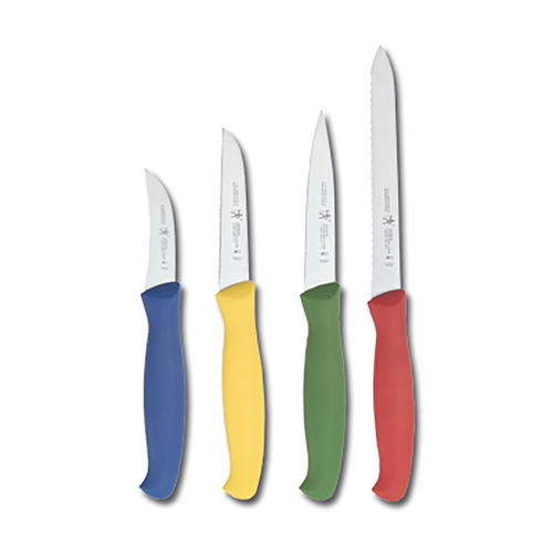 Knife Set Stainless Steel 4 pc Multicolored