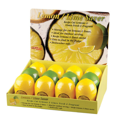 Hutzler 7058PF-XCP12 Lemon/Lime Saver Yellow/Green Plastic Yellow/Green - pack of 12