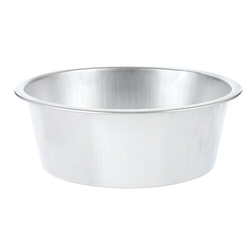 Harold Import 43339 Round Dish Pan Silver Silver