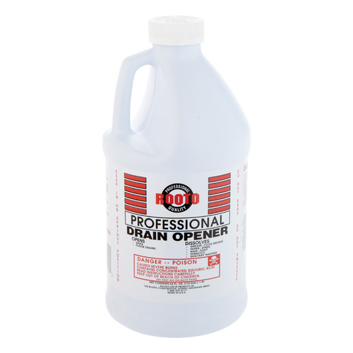 Rooto 2079XCP6 Drain Opener Professional Liquid 64 oz pack of 6