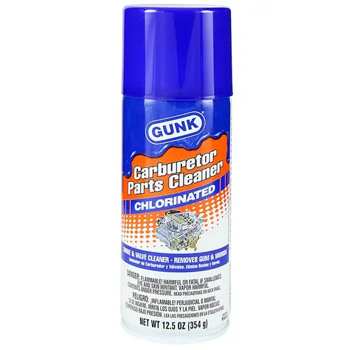Gunk M4814-XCP12 Carburetor Parts Cleaner, 12.5 oz - pack of 12