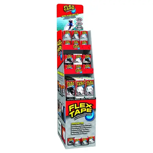 Waterproof Repair Tape Flex Tape As Seen On TV Assorted Display Assorted