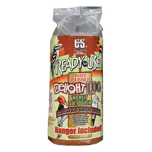 C&S Products 08953 Wild Bird Food Hot Pepper Delight Assorted Species Beef 1 lb