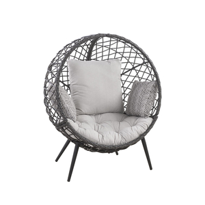 living accents black steel frame chair